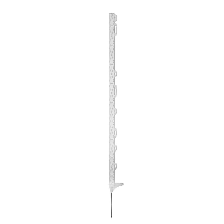 TITAN  Kunststoffpfahl 110cm, Einzeltritt an Isolatorenseite, 5 Stück