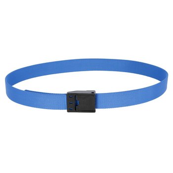 Halsmarkierungsband m. Klemm- verschluß, blau, 130cm