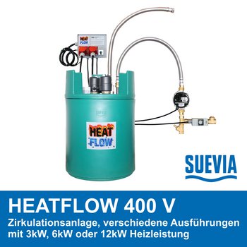 Suevia HEATFLOW 400V, 400W Pumpe, verschiedene Ausführungen