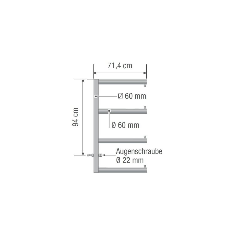 EX4 Hauptteil 0,70 m für 1,00 - 2,00 m