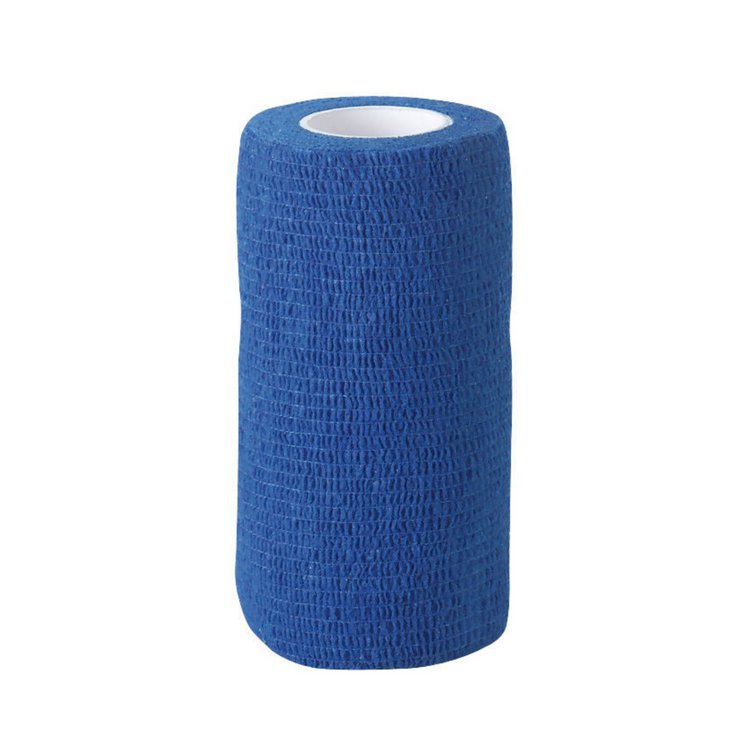 EquiLastic selbsthaftende Bandage, 10 cm blau