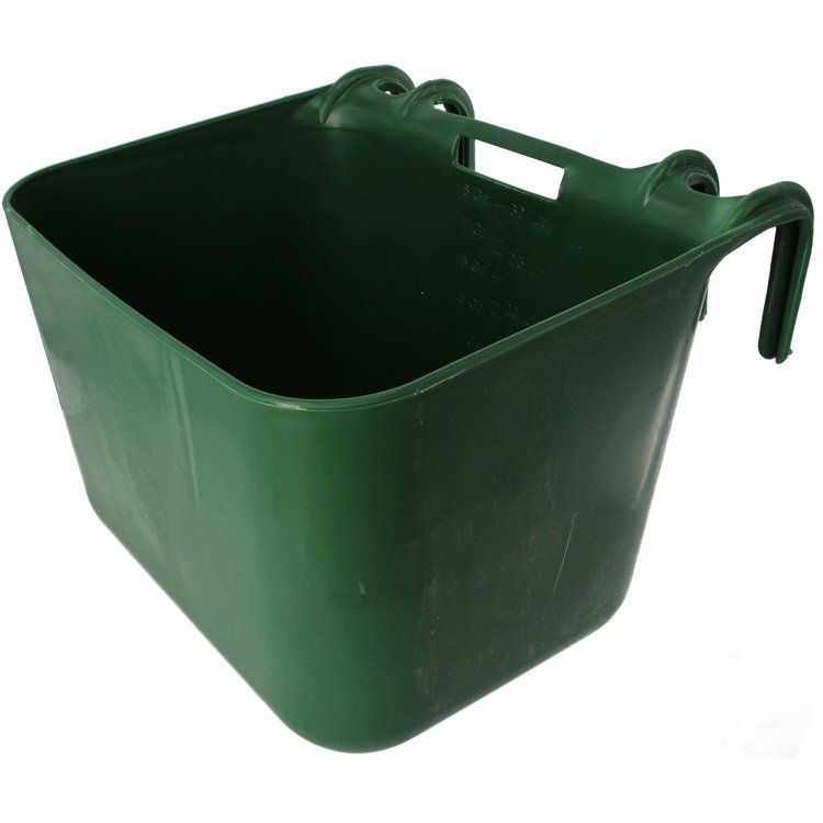 Kunststofftrog XL, grün, 30 Liter