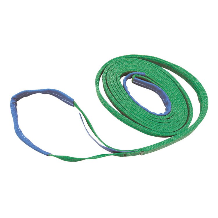 Lifting belt double-layer, 2 m/60 mm, 4000 kg, green