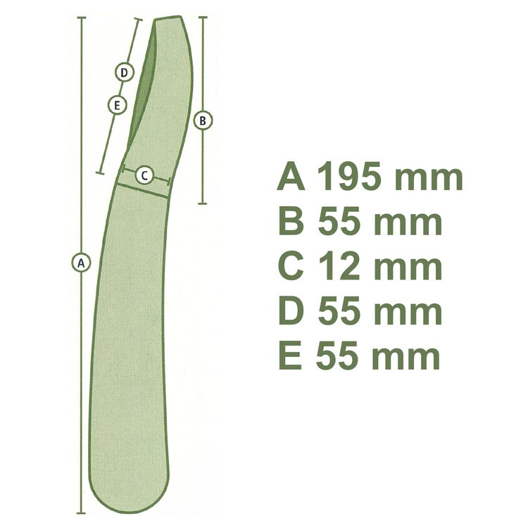 KERBL ProfiLoop Huf- und Klauenmesser, beidseitiges Schlaufenmesser