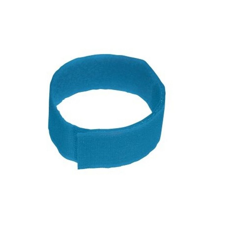 Markierungsbänder mit Klettverschluß blau, 10 Stück
