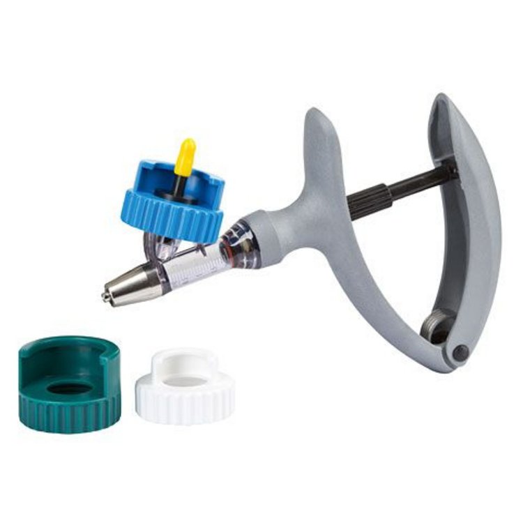 Eco-Matic Luer-Lock 0,1 - 1,0 ml, mit Universal-Adapter-Set (10 - 500 ml und größer)