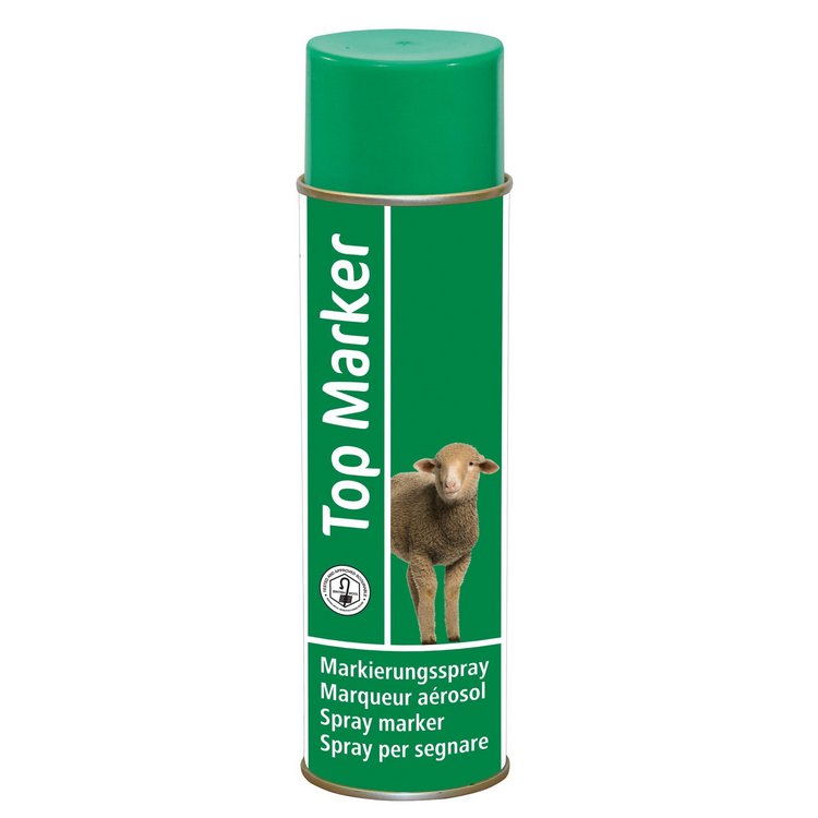 Schafmarkierungsspray grün, TopMarker, 500ml