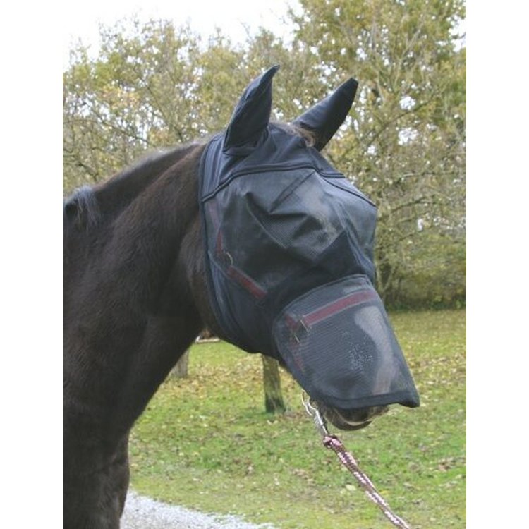 Fliegenschutzmaske Pony, inkl. Nasenrücken- und Ohren Schutz