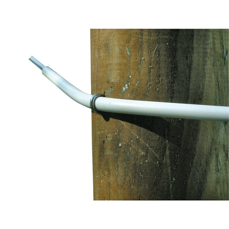 Schlauchisolator für 8mm-Seil 60cm, weiß, 10 Stück