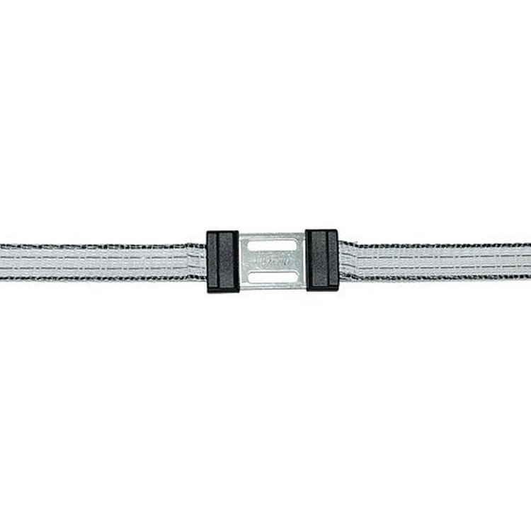 Weidezaunband TopLine TriCOND weiß/schwarz 20 mm, 0,429 Ohm/m, 200 m
