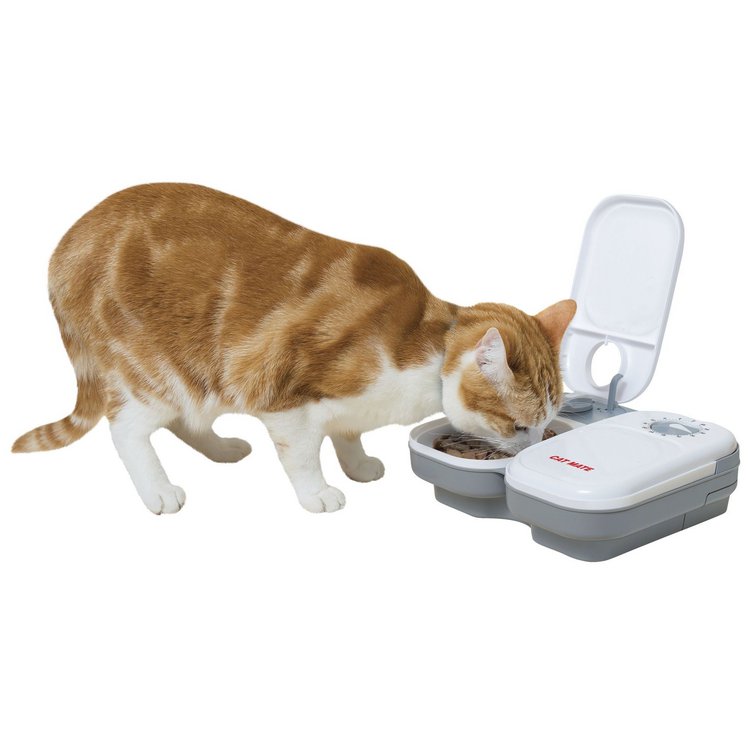 Cat Mate Automatischer  Futterspender 2 Mahlzeiten