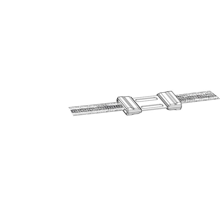 AKO Bandverbinder Litzclip 20mm, Edelstahl, 5 Stück