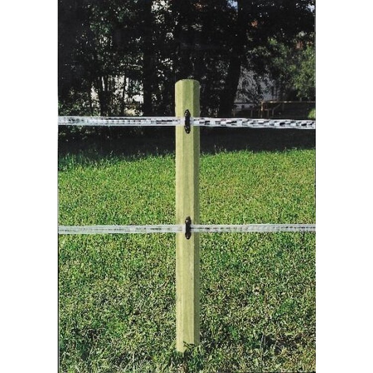 Fence line post Octo Wood 150 cm, Ø 60 mm