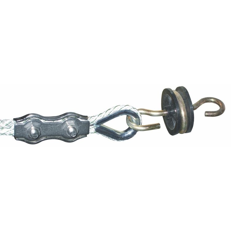 Seilschutz Kausche für Seil und Litze bis 4 mm, Edelstahl