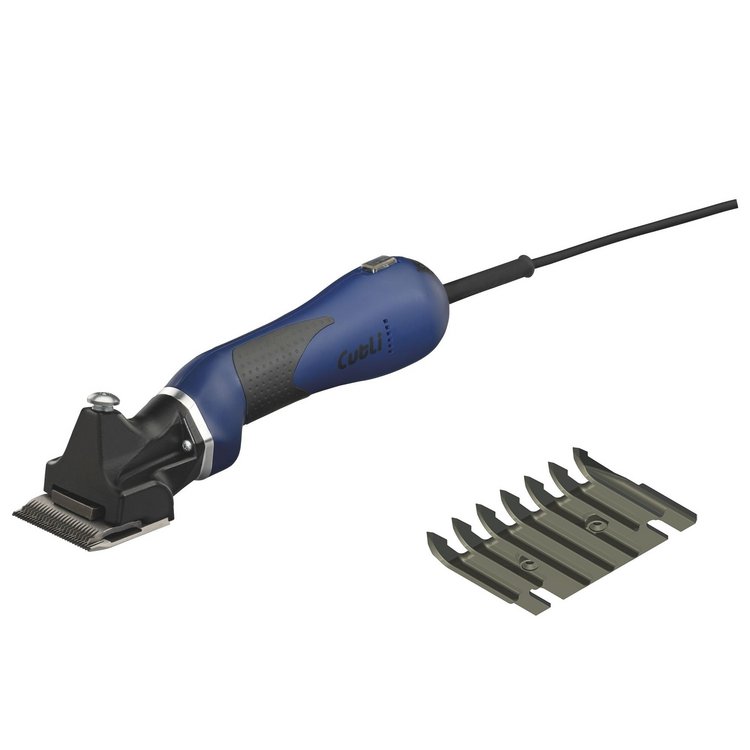 LISTER / LISCOP horse clipper Cutli blue with shearing blade type 102 + attachment comb