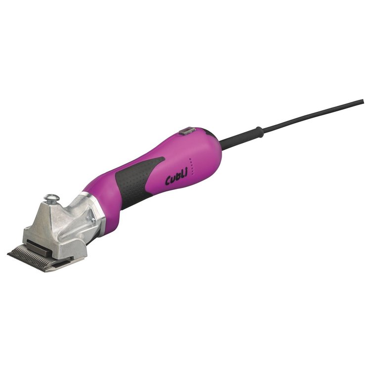 LISTER / LISCOP horse clipper Cutli purple (aluminium head) with shearing blade type 102 + attachment comb