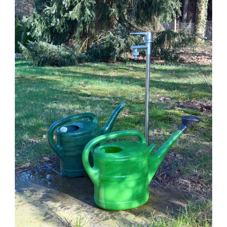 Frostsicherer, rostfreier Wasserhahn / Standventil / Gartenhydrant mit langen Bedienhebel