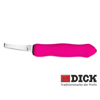 DICK Hufmesser Expert-Grip mit 2K-Griff, rechtsschneidend, pink