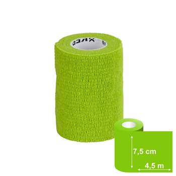 EquiLastic selbsthaftende Bandage, 7,5 cm breit, grün