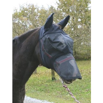 Fliegenschutzmaske Pony, inkl. Nasenrücken- und Ohren Schutz