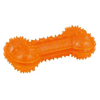 Knochen ToyFastic befüllbar, orange 13x6x4,5cm