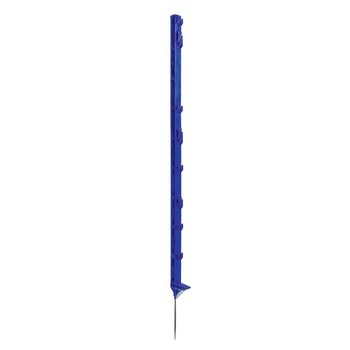 Titan Plus Kunststoffpfahl mit Trittverstärkung, 110cm, blau, 5 Stück