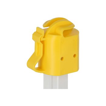 25 Stück Isolator für T-Pfosten horizont T-Pfosten Ringisolator gelb 