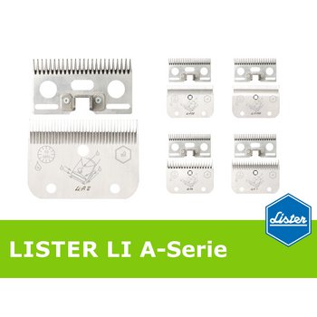 LISTER / LISCOP LI A Schermesser-Serie